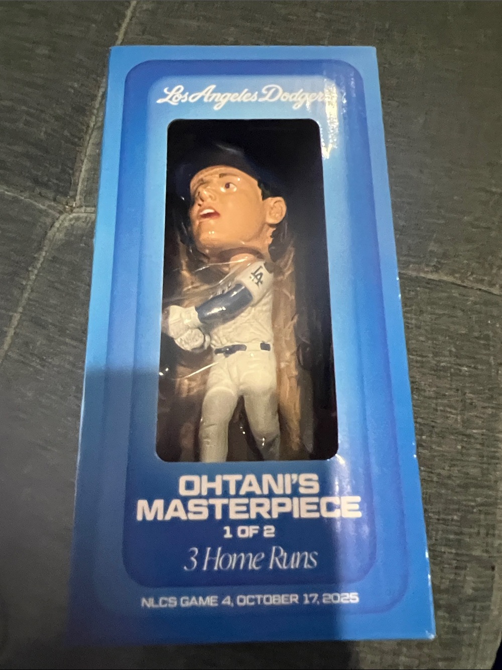 Dodgers Shohei Ohtani Bobblehead Masterpiece 4/10/26 3 homers Gm 4